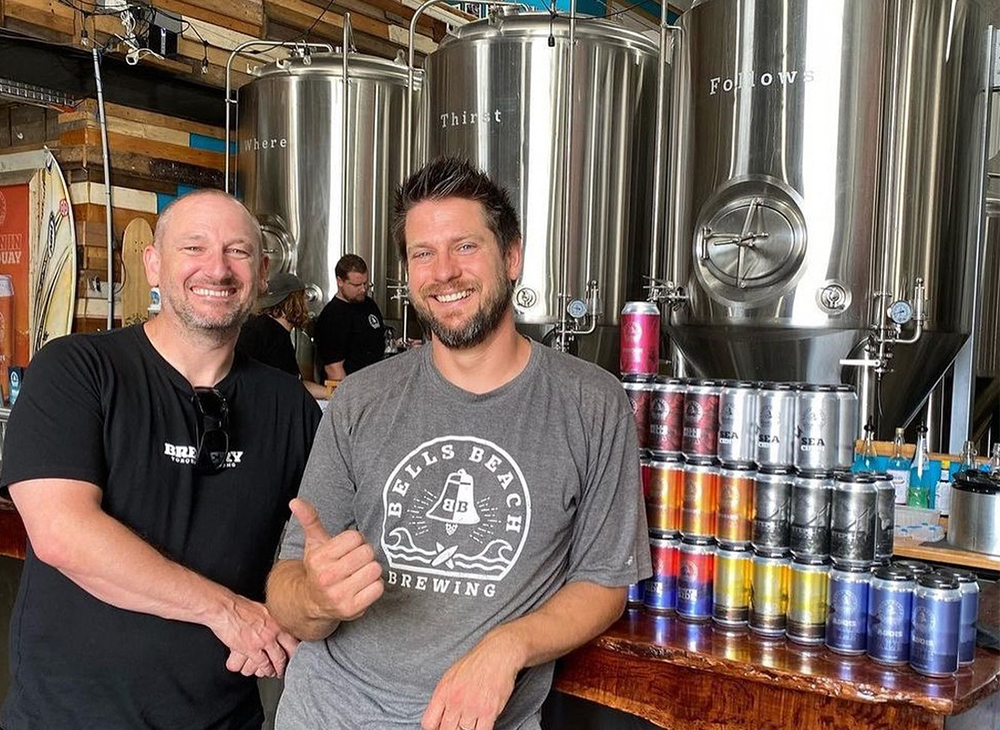 <b>Bells Beach Brewing With Tiantai 1200L Brewery System In Torquay Australia</b>